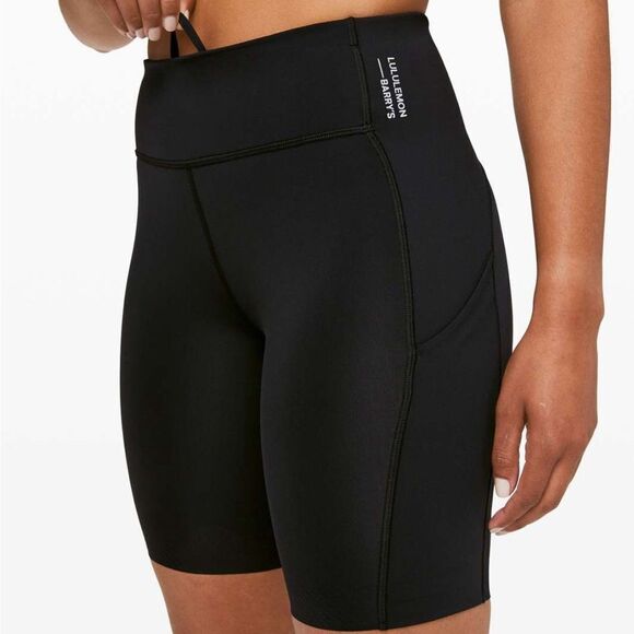 🩳 Lululemon Stronger as One High-Rise Shorts - 8 Inches - Barry’s Edition Sz 2 - Picture 1 of 4